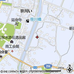 千葉県香取郡東庄町笹川い516-2周辺の地図