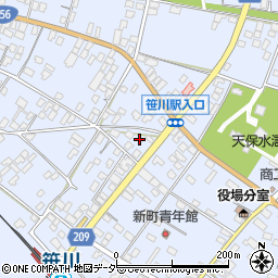 千葉県香取郡東庄町笹川い5551-8周辺の地図