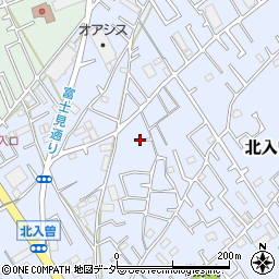 埼玉県狭山市北入曽848周辺の地図
