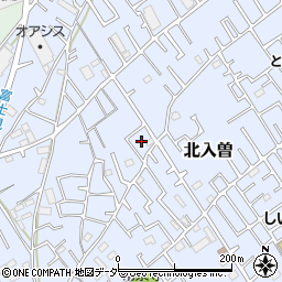 埼玉県狭山市北入曽840-15周辺の地図