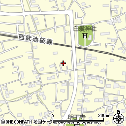 埼玉県飯能市岩沢699周辺の地図