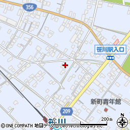 千葉県香取郡東庄町笹川い260周辺の地図