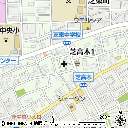 〒333-0868 埼玉県川口市芝高木の地図