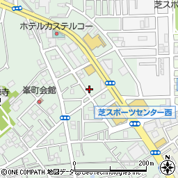 埼玉県川口市芝4413周辺の地図