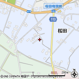 千葉県成田市桜田1017-1周辺の地図