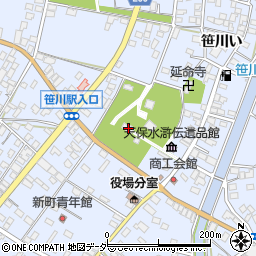 千葉県香取郡東庄町笹川い580周辺の地図