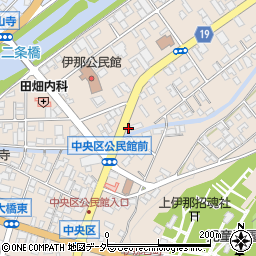 小木曽製粉所 伊那店周辺の地図