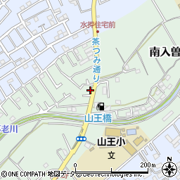 埼玉県狭山市南入曽191周辺の地図