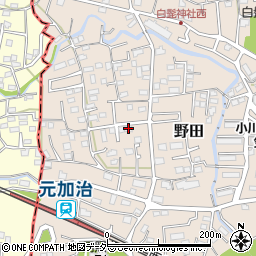 埼玉県入間市野田234周辺の地図