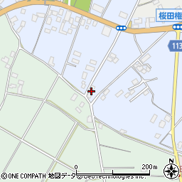 千葉県成田市桜田991-1周辺の地図