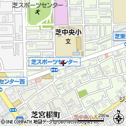 埼玉県川口市芝高木2丁目8周辺の地図