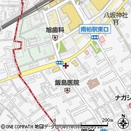 千葉銀行南柏支店周辺の地図