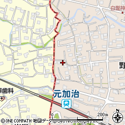 埼玉県入間市野田219周辺の地図
