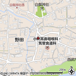 埼玉県入間市野田364周辺の地図