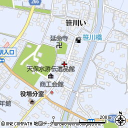 千葉県香取郡東庄町笹川い590周辺の地図