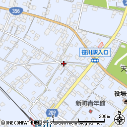 千葉県香取郡東庄町笹川い5551-17周辺の地図