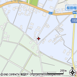 千葉県成田市桜田991周辺の地図