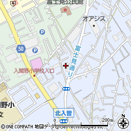 埼玉県狭山市北入曽868周辺の地図