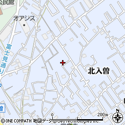 埼玉県狭山市北入曽840-12周辺の地図