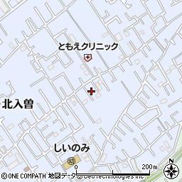 埼玉県狭山市北入曽454周辺の地図