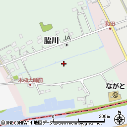 千葉県印旛郡栄町脇川周辺の地図
