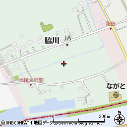 千葉県栄町（印旛郡）脇川周辺の地図