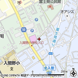 埼玉県狭山市北入曽933-6周辺の地図