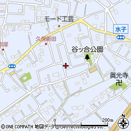 埼玉県富士見市水子7537周辺の地図