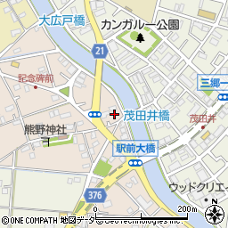 埼玉県三郷市茂田井805-1周辺の地図