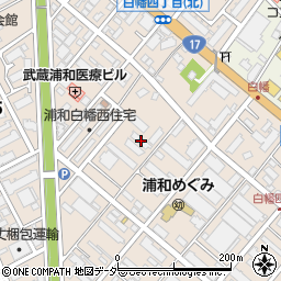 ソラスト　武蔵浦和周辺の地図