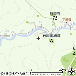 埼玉県飯能市上直竹下分343周辺の地図