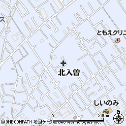 埼玉県狭山市北入曽416-7周辺の地図