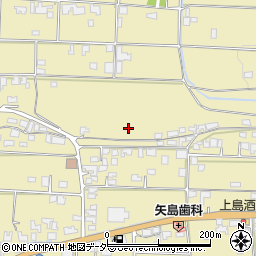 長野県伊那市美篶周辺の地図