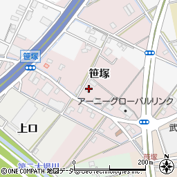 埼玉県三郷市笹塚79周辺の地図