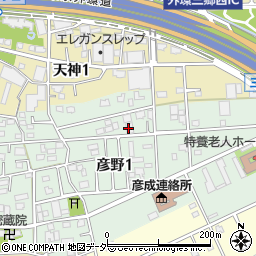 鍵屋カギ丸三郷西店周辺の地図