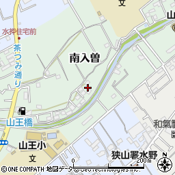 埼玉県狭山市南入曽87周辺の地図