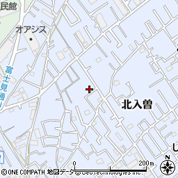 埼玉県狭山市北入曽839周辺の地図