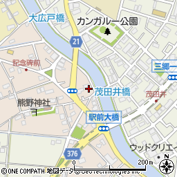 埼玉県三郷市茂田井805-8周辺の地図