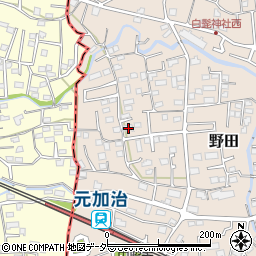 埼玉県入間市野田215周辺の地図