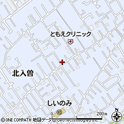 クローバハウス周辺の地図