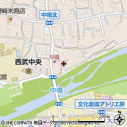 埼玉県入間市野田724周辺の地図