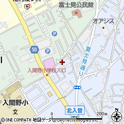 埼玉県狭山市北入曽933-4周辺の地図