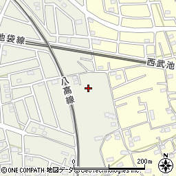 埼玉県飯能市笠縫251-6周辺の地図