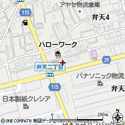 吉川金属株式会社周辺の地図