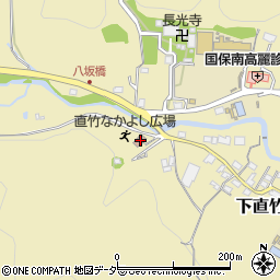 埼玉県飯能市下直竹172-2周辺の地図