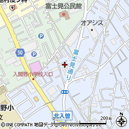 埼玉県狭山市北入曽867-11周辺の地図