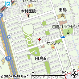 田島団地１－６周辺の地図