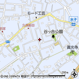埼玉県富士見市水子7538周辺の地図