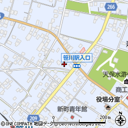 千葉県香取郡東庄町笹川い5550周辺の地図