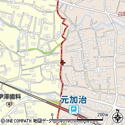 埼玉県入間市野田223周辺の地図